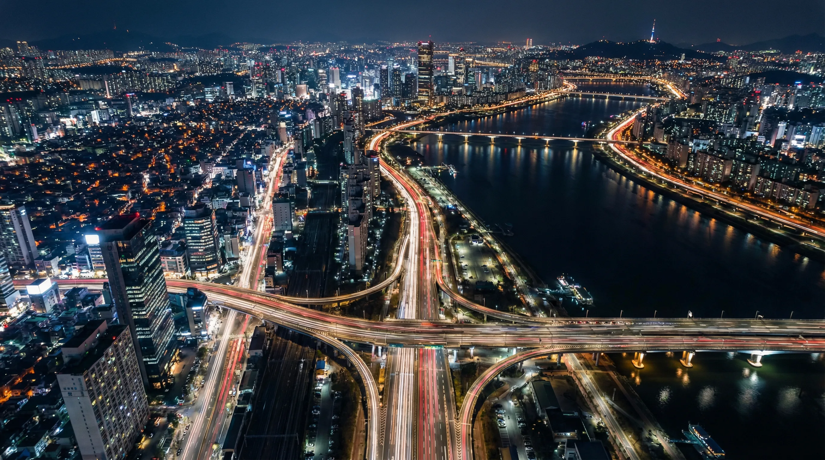 黑丝热门视频 - 城市夜景航拍